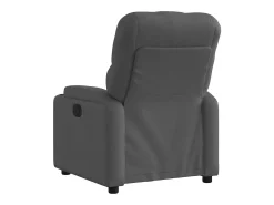 Poltrona Confortável | Poltrona reclinável elétrica tecido cinzento-escuro SHL718132^ Poltrona