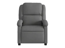 Poltrona| Poltrona Confortável | Poltrona reclinável elétrica tecido cinzento-escuro SHL39423 Cinza antracite