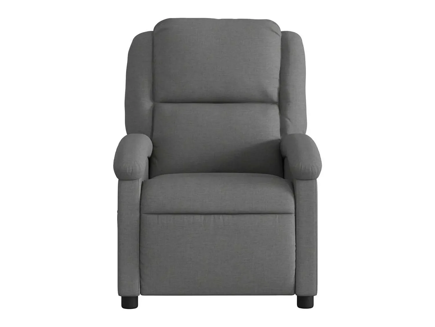 Poltrona| Poltrona Confortável | Poltrona reclinável elétrica tecido cinzento-escuro SHL39423 Cinza antracite