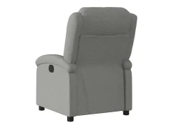 Poltrona| Poltrona Confortável | Poltrona reclinável elétrica tecido cinzento-escuro SHL39423 Cinza antracite