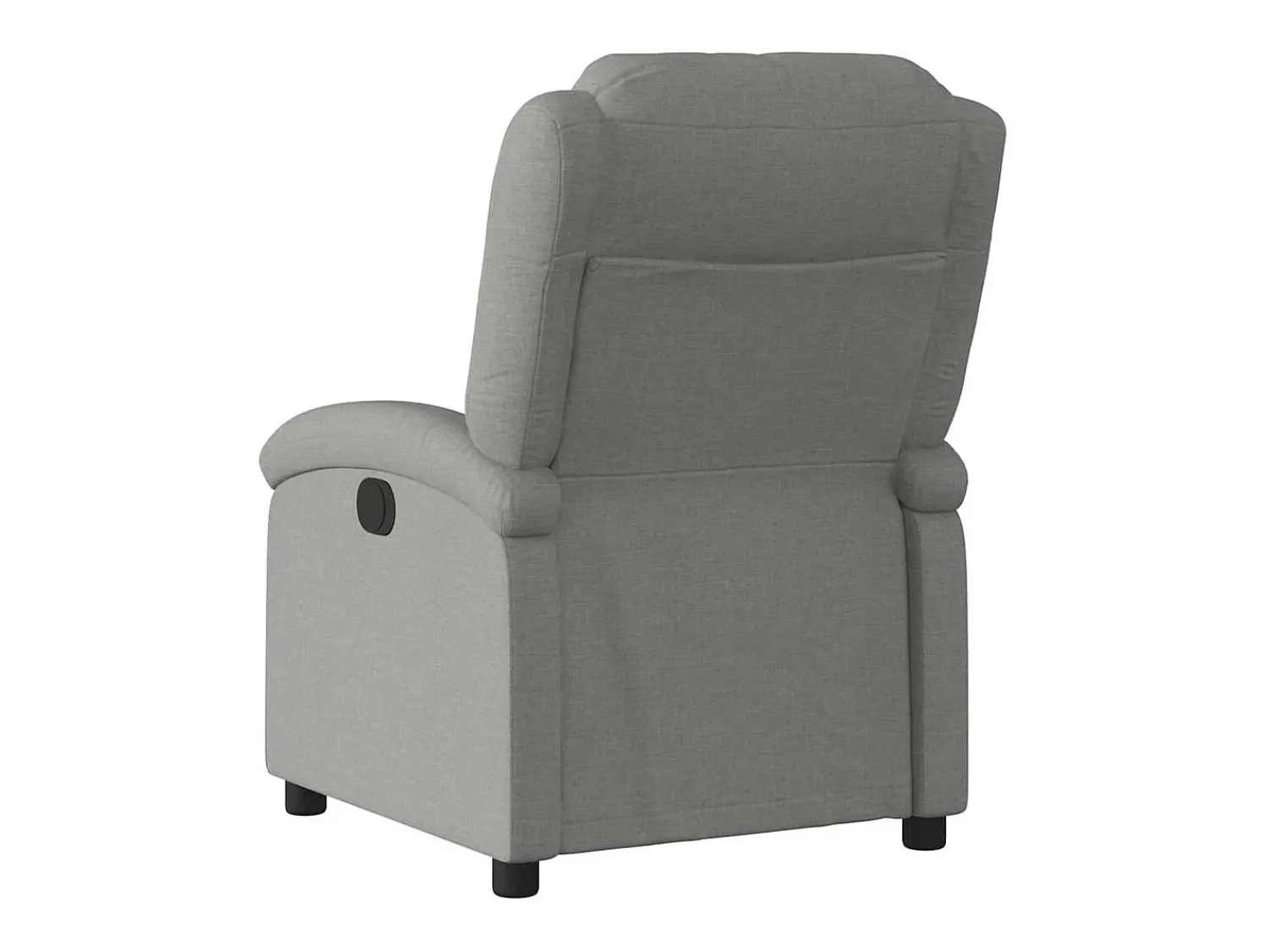 Poltrona| Poltrona Confortável | Poltrona reclinável elétrica tecido cinzento-escuro SHL39423 Cinza antracite