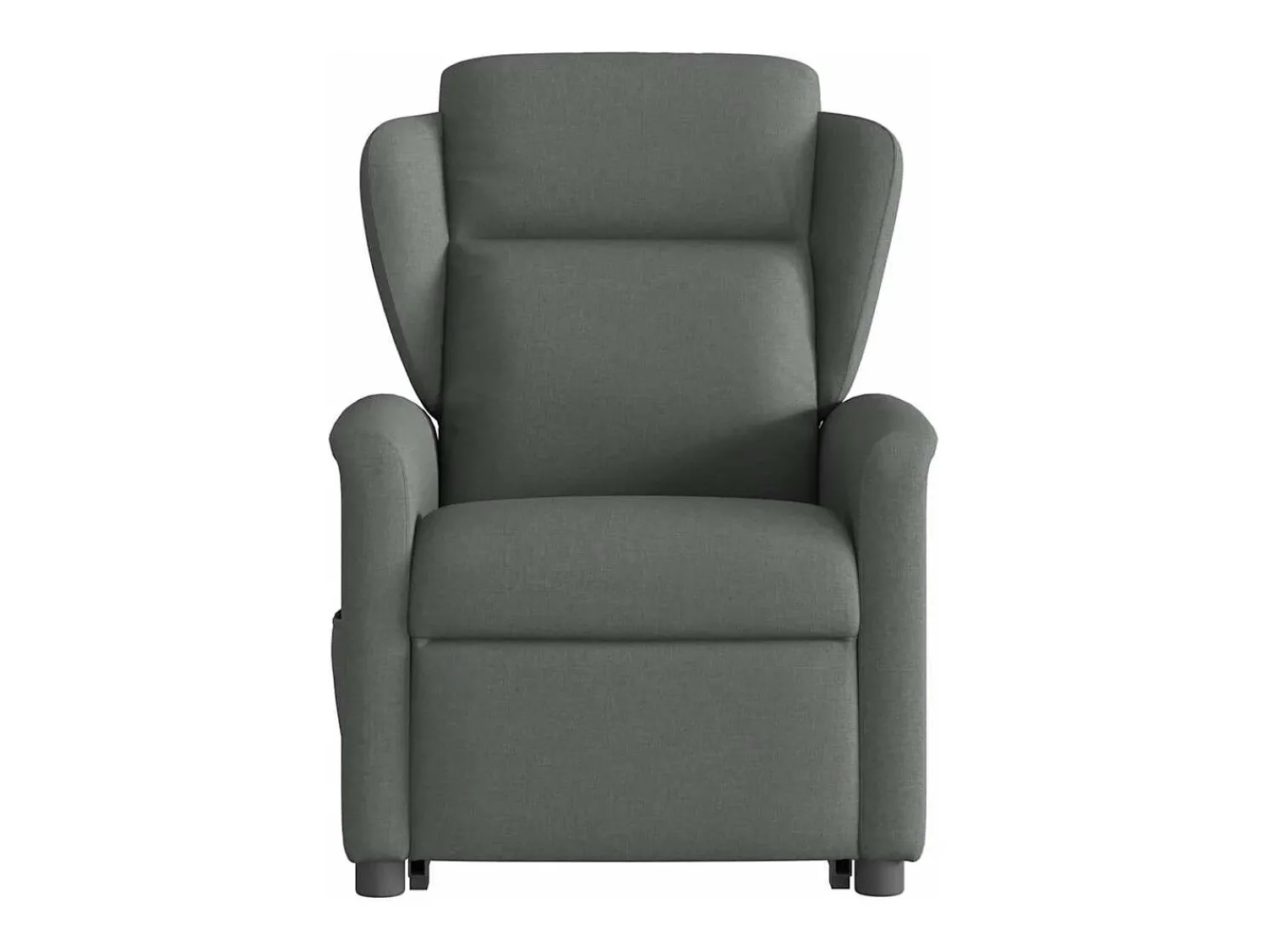 Clearance Poltrona Confortável | Poltrona reclinável elevatória tecido cinzento-escuro SHL783607 Cinza antracite