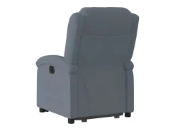 Poltrona* Poltrona Confortável | Poltrona reclinável elevatória elétrica veludo -escuro SHL456423 Cinzento
