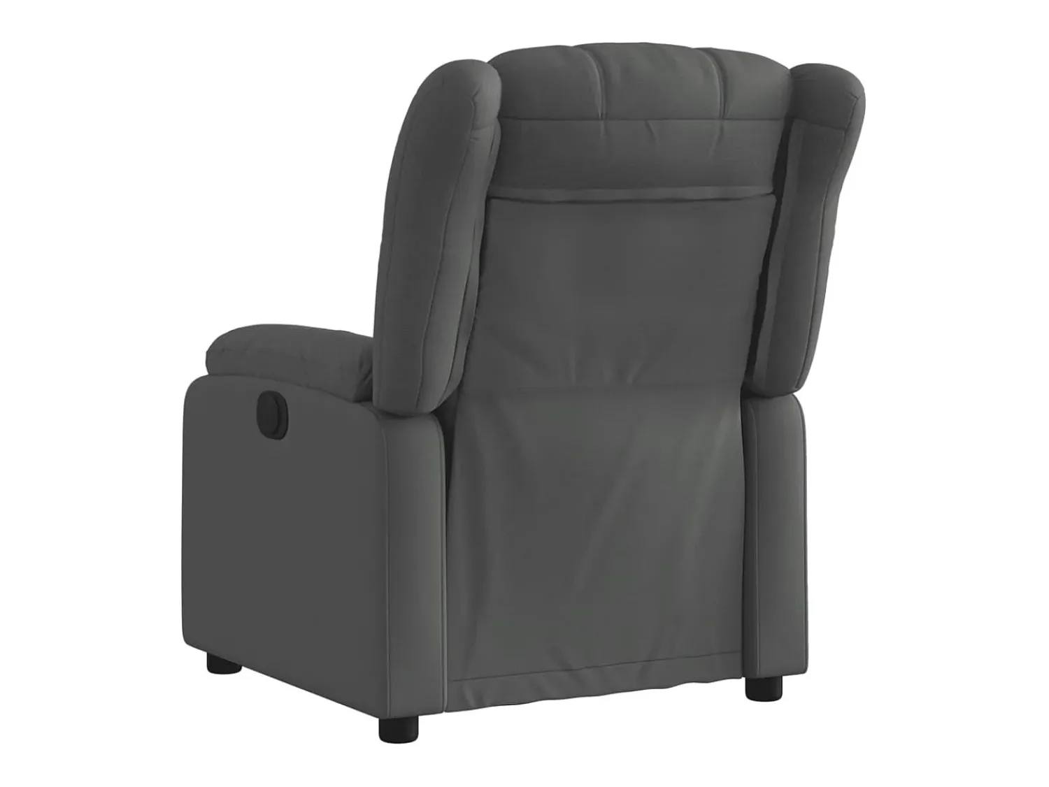 Poltrona| Poltrona Confortável | Poltrona reclinável elétrica tecido cinzento-escuro SHL370758 Cinza antracite