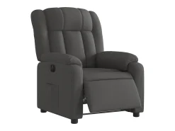 Poltrona| Poltrona Confortável | Poltrona reclinável elétrica tecido cinzento-escuro SHL370758 Cinza antracite