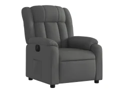 Poltrona| Poltrona Confortável | Poltrona reclinável elétrica tecido cinzento-escuro SHL370758 Cinza antracite