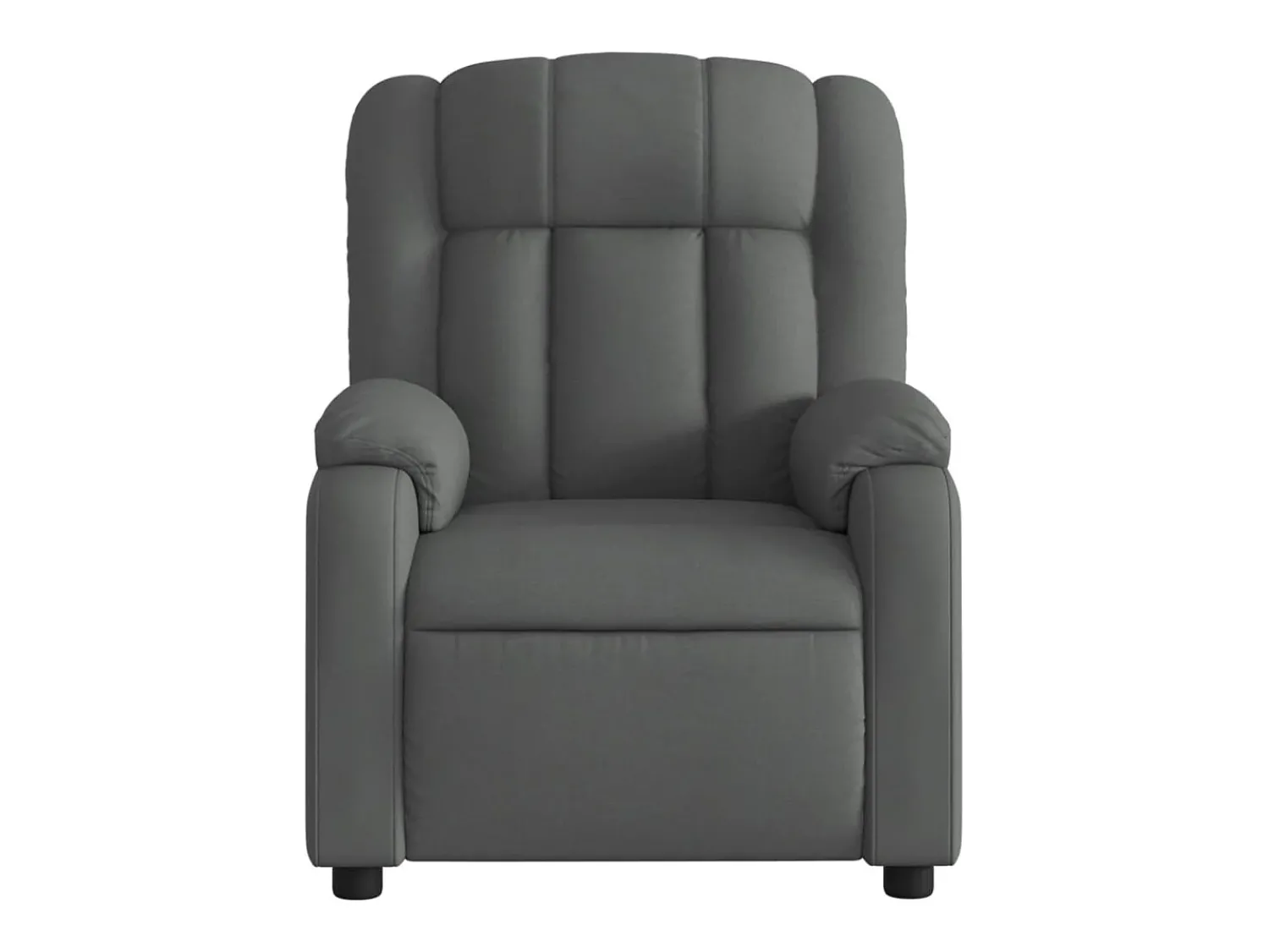 Poltrona| Poltrona Confortável | Poltrona reclinável elétrica tecido cinzento-escuro SHL370758 Cinza antracite