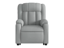 Sale Poltrona Confortável | Poltrona reclinável elevatória tecido -claro SHL106029 Cinzento