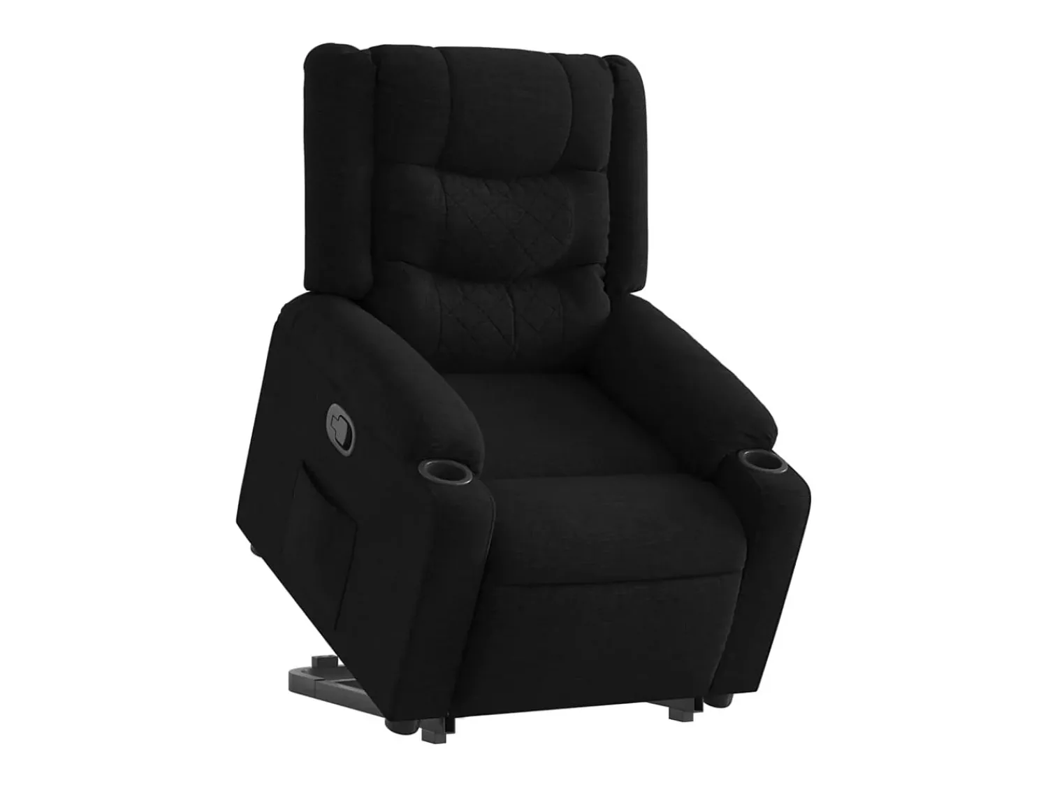 Poltrona| Poltrona Confortável | Poltrona reclinável elevatória tecido SHL819812 Preto