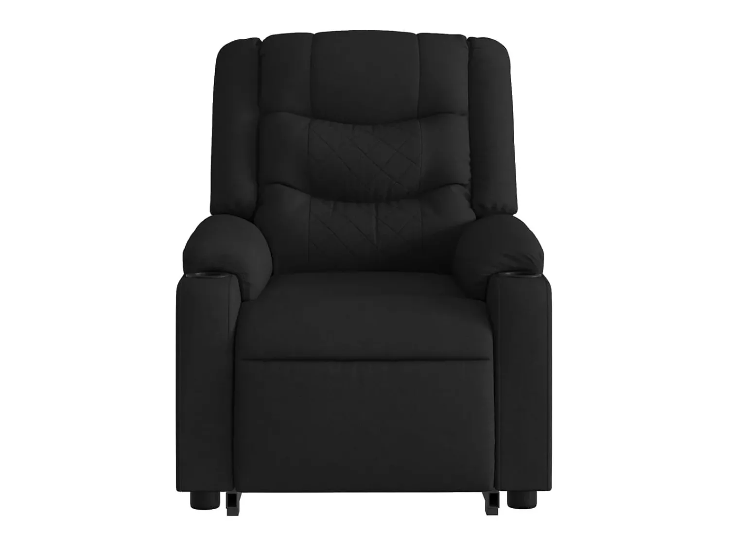 Poltrona| Poltrona Confortável | Poltrona reclinável elevatória tecido SHL819812 Preto