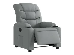 Poltrona| Poltrona Confortável | Poltrona reclinável elétrica tecido -claro SHL975881 Cinzento