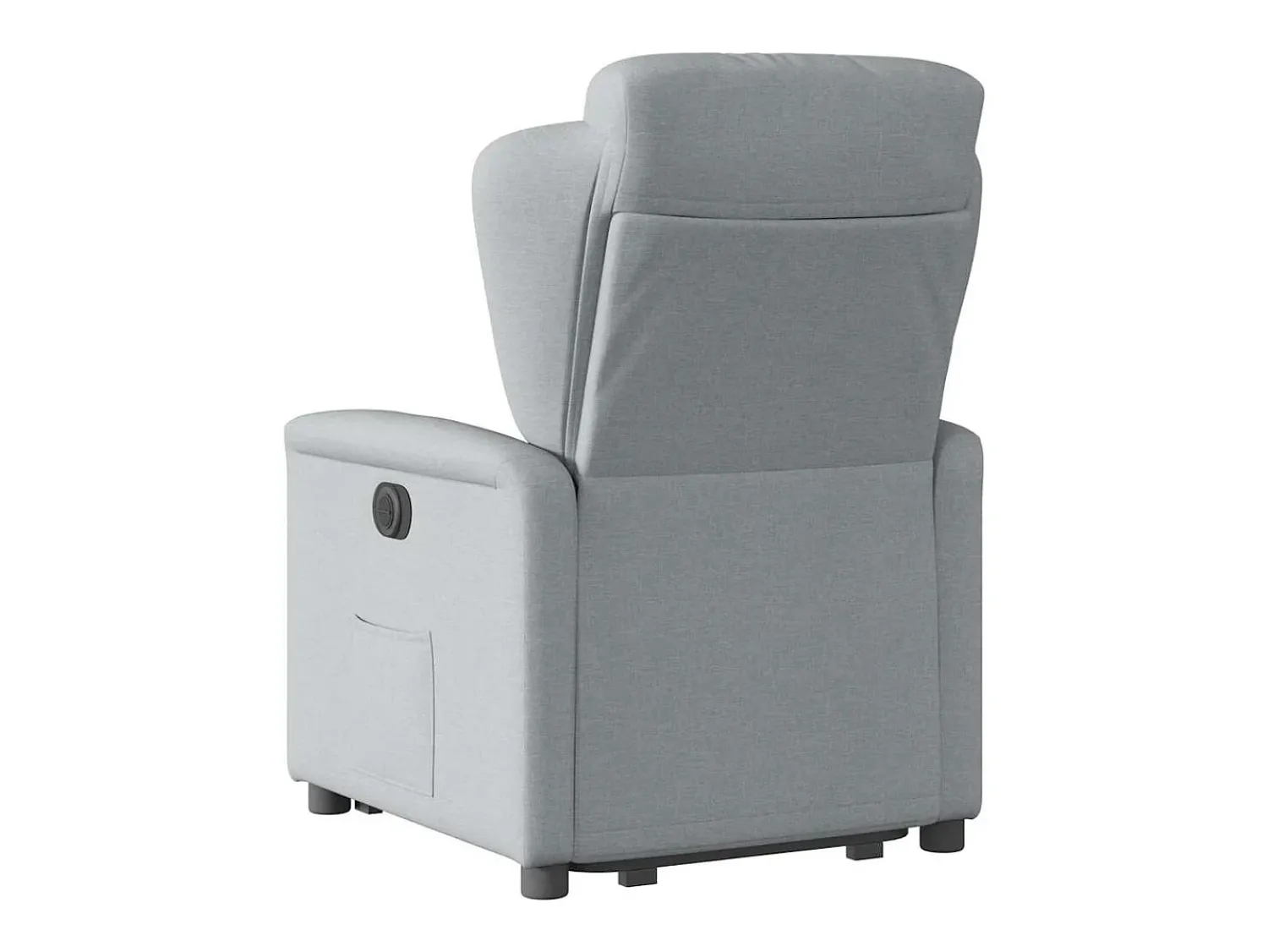 Poltrona* Poltrona Confortável | Poltrona reclinável elevatória tecido -claro SHL7026 Cinzento