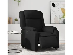 Online Poltrona Confortável | Poltrona reclinável elétrica couro artificial SHL107486 Preto