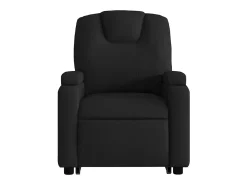 Poltrona| Poltrona Confortável | Poltrona reclinável elevatória tecido SHL687170 Preto