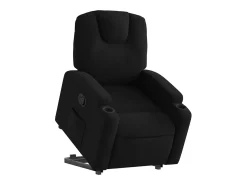 Poltrona| Poltrona Confortável | Poltrona reclinável elevatória tecido SHL687170 Preto