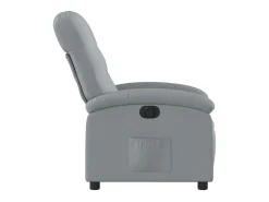 Poltrona* Poltrona Confortável | Poltrona reclinável elétrica tecido -claro SHL952307 Cinzento