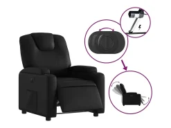 Poltrona Confortável | Poltrona reclinável elétrica couro artificial SHL303600^ Poltrona