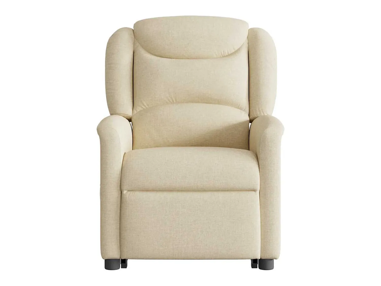 Poltrona* Poltrona Confortável | Poltrona reclinável elevatória elétrica tecido cor SHL23717 Creme