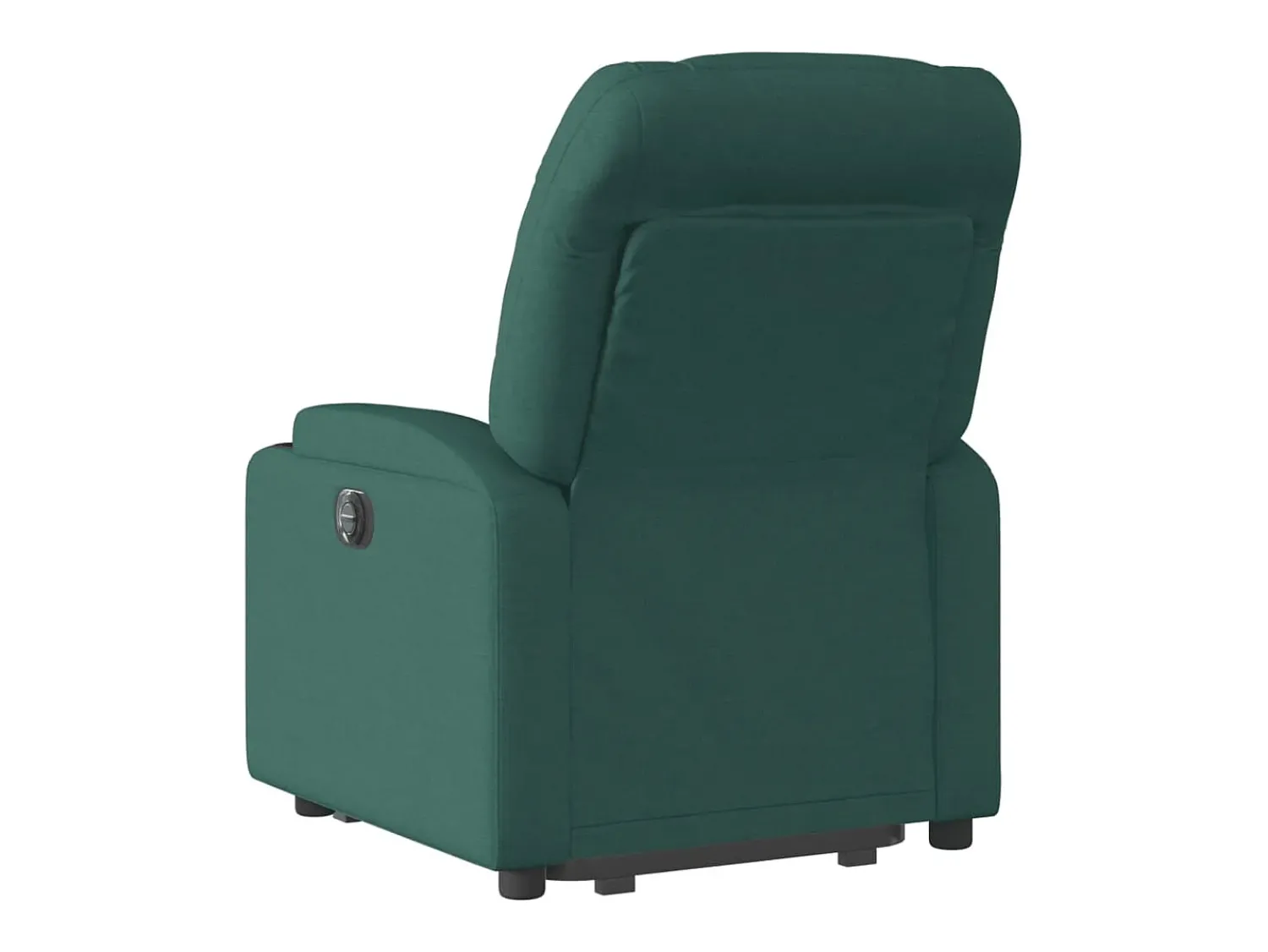 Poltrona Confortável | Poltrona reclinável elevatória tecido verde-escuro SHL11395^ Poltrona