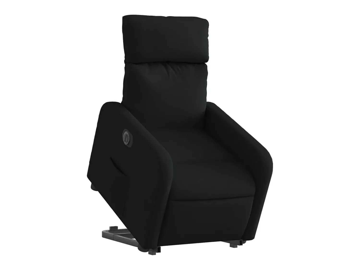 Poltrona| Poltrona Confortável | Poltrona reclinável elevatória elétrica tecido SHL312905 Preto