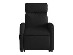 Poltrona| Poltrona Confortável | Poltrona reclinável elevatória elétrica tecido SHL312905 Preto