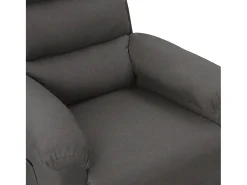 Poltrona* Poltrona Confortável | Poltrona reclinável elétrica tecido cinzento-escuro SHL769374 Cinza antracite