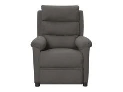 Poltrona* Poltrona Confortável | Poltrona reclinável elétrica tecido cinzento-escuro SHL769374 Cinza antracite