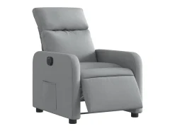 Poltrona* Poltrona Confortável | Poltrona reclinável elétrica tecido -claro SHL105739 Cinzento