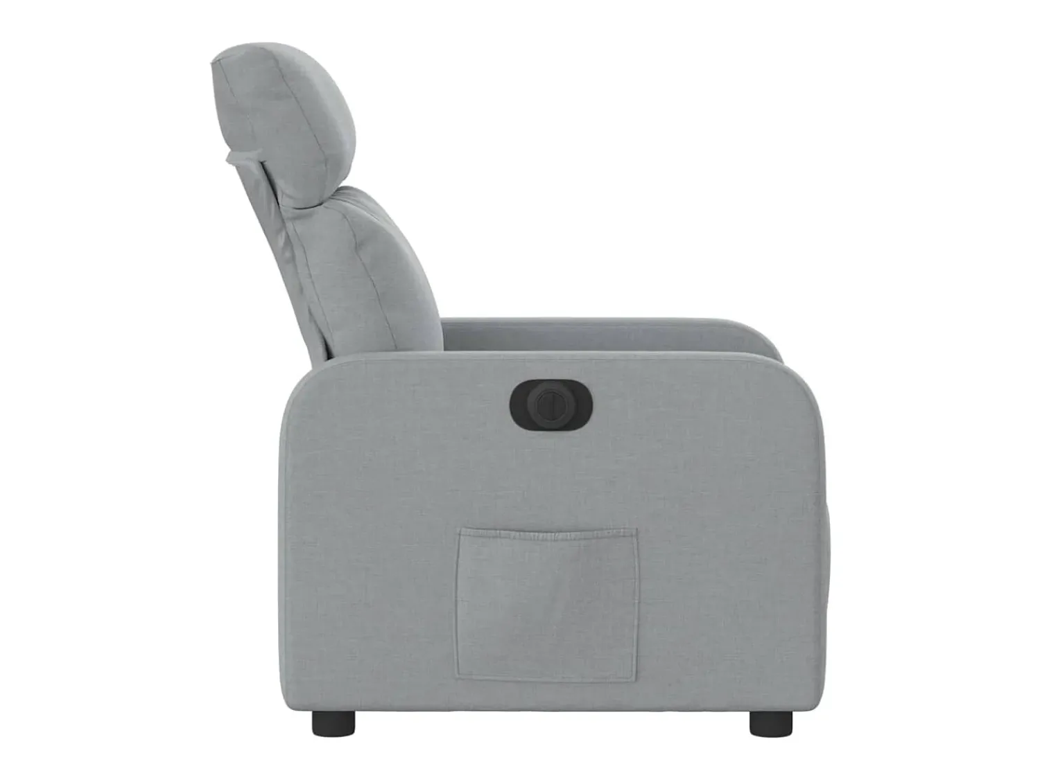 Poltrona* Poltrona Confortável | Poltrona reclinável elétrica tecido -claro SHL105739 Cinzento