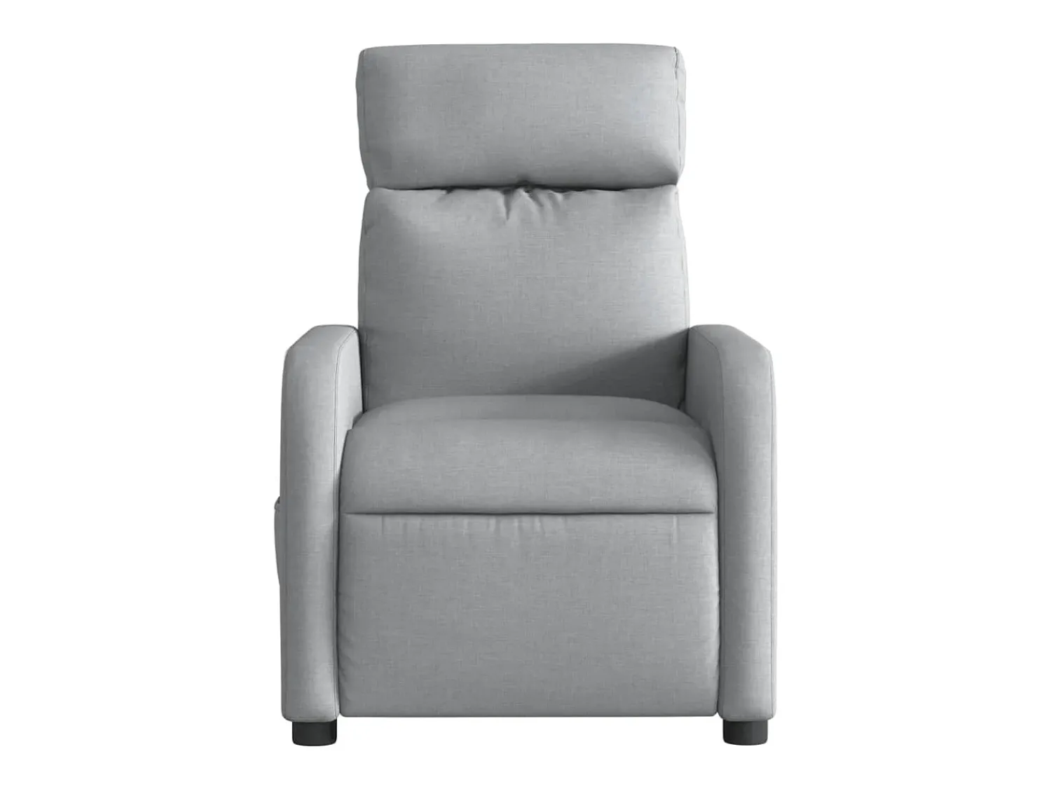 Poltrona* Poltrona Confortável | Poltrona reclinável elétrica tecido -claro SHL105739 Cinzento
