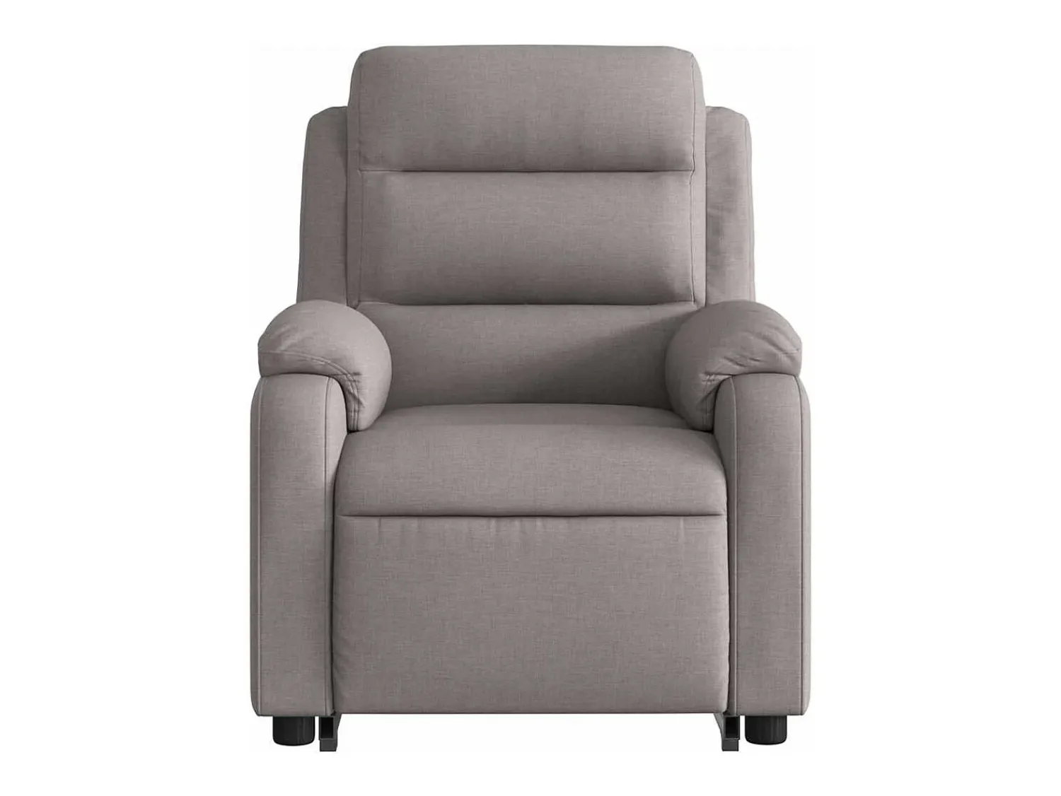 Poltrona| Poltrona Confortável | Poltrona reclinável elevatória tecido cinzento-acastanhado SHL131426 Taupe