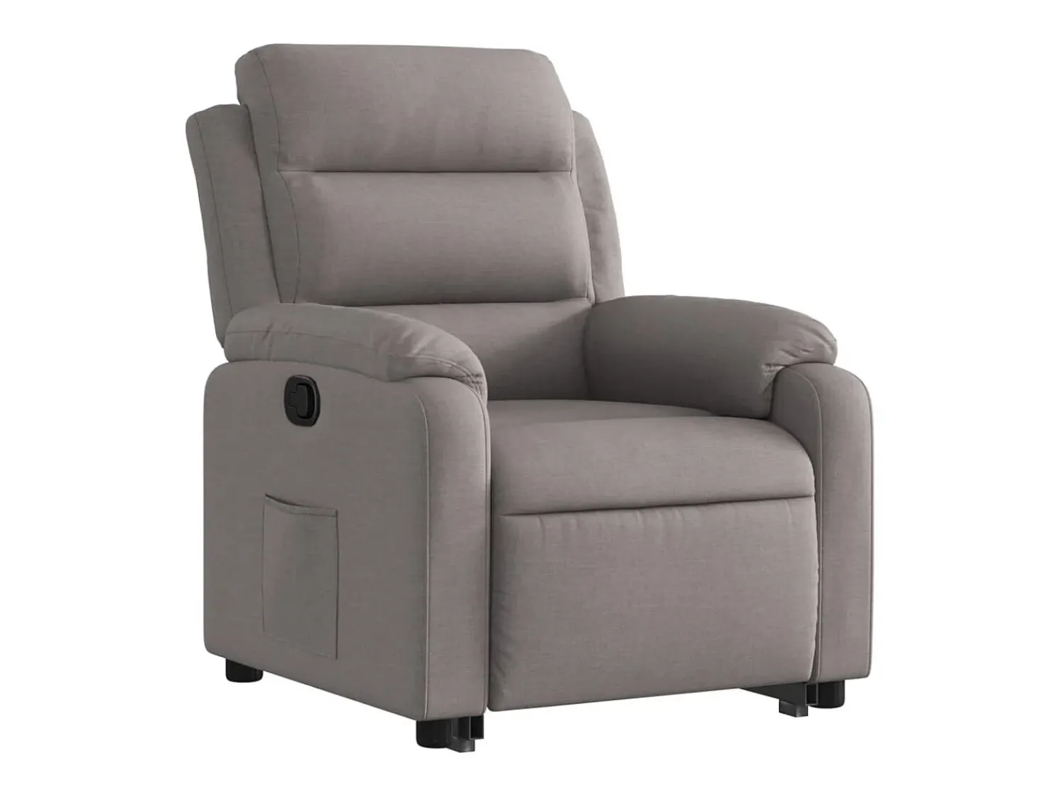 Poltrona| Poltrona Confortável | Poltrona reclinável elevatória tecido cinzento-acastanhado SHL131426 Taupe