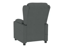 Poltrona Confortável | Poltrona reclinável elétrica tecido cinzento-escuro SHL661821^ Poltrona