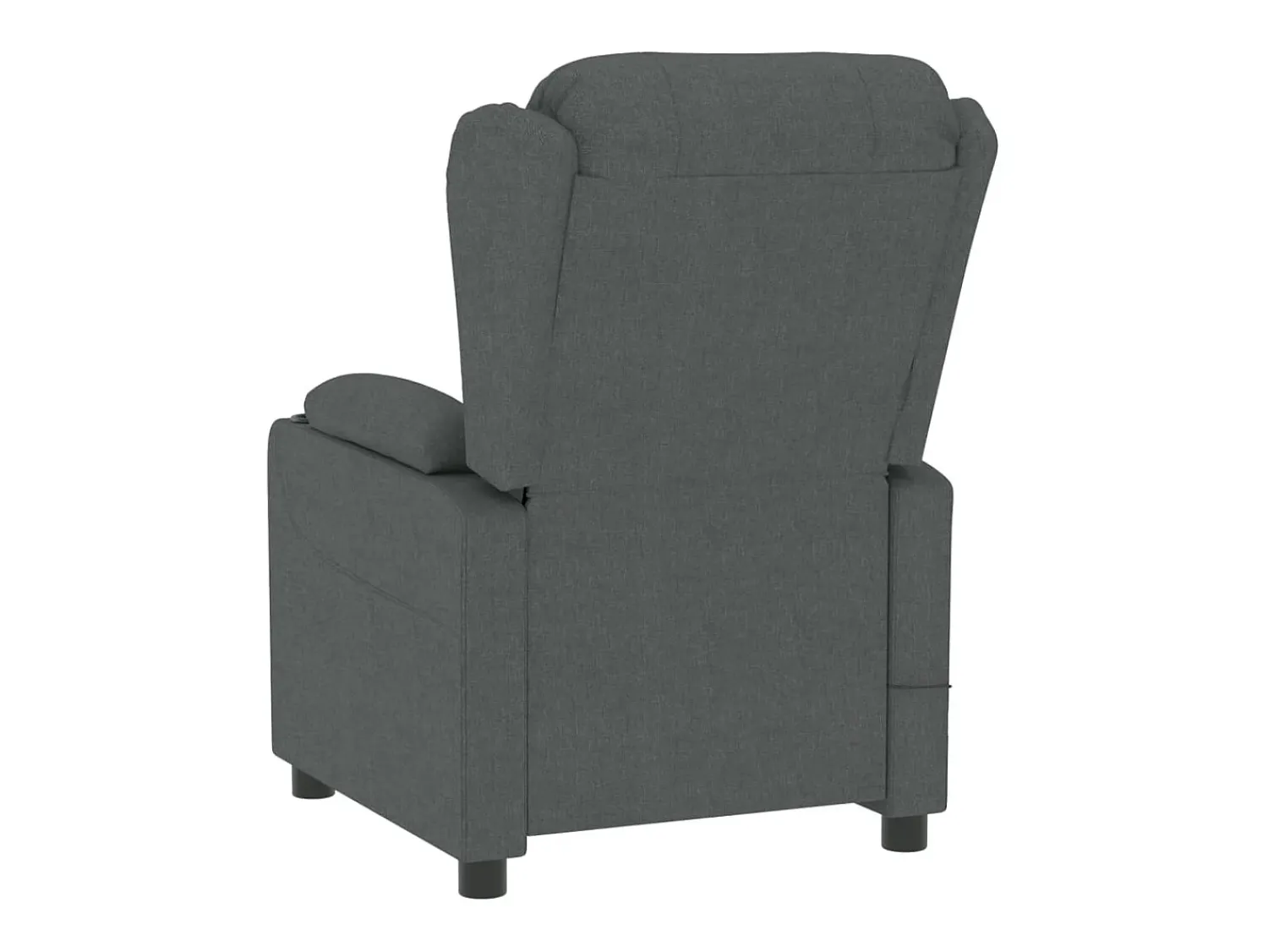 Poltrona Confortável | Poltrona reclinável elétrica tecido cinzento-escuro SHL661821^ Poltrona