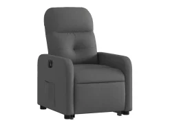 Poltrona* Poltrona Confortável | Poltrona reclinável elevatória elétrica tecido cinzento-escuro SHL914728 Cinza antracite