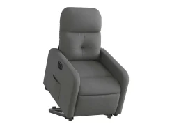 Poltrona* Poltrona Confortável | Poltrona reclinável elevatória elétrica tecido cinzento-escuro SHL914728 Cinza antracite