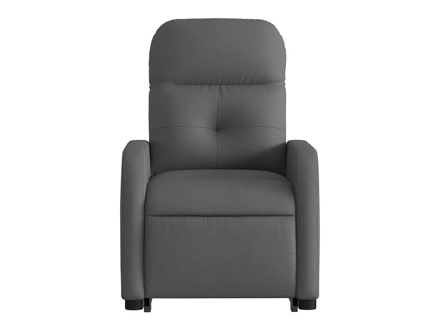 Poltrona* Poltrona Confortável | Poltrona reclinável elevatória elétrica tecido cinzento-escuro SHL914728 Cinza antracite