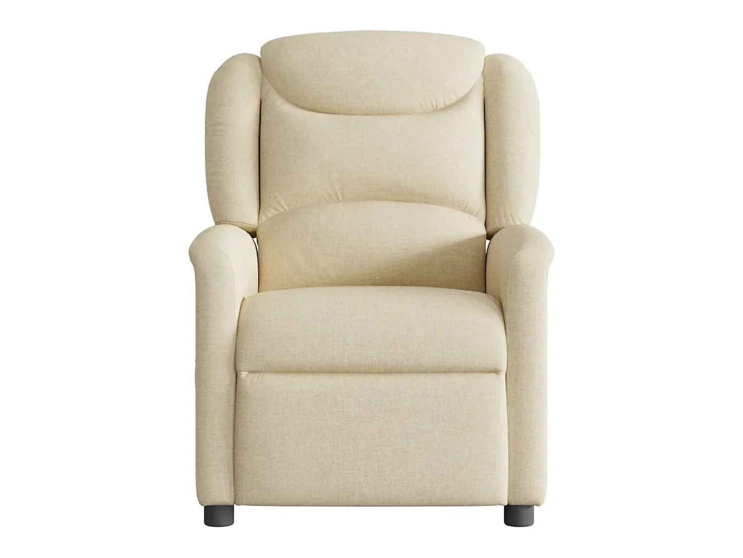 Poltrona* Poltrona Confortável | Poltrona reclinável elétrica tecido cor SHL550521 Creme