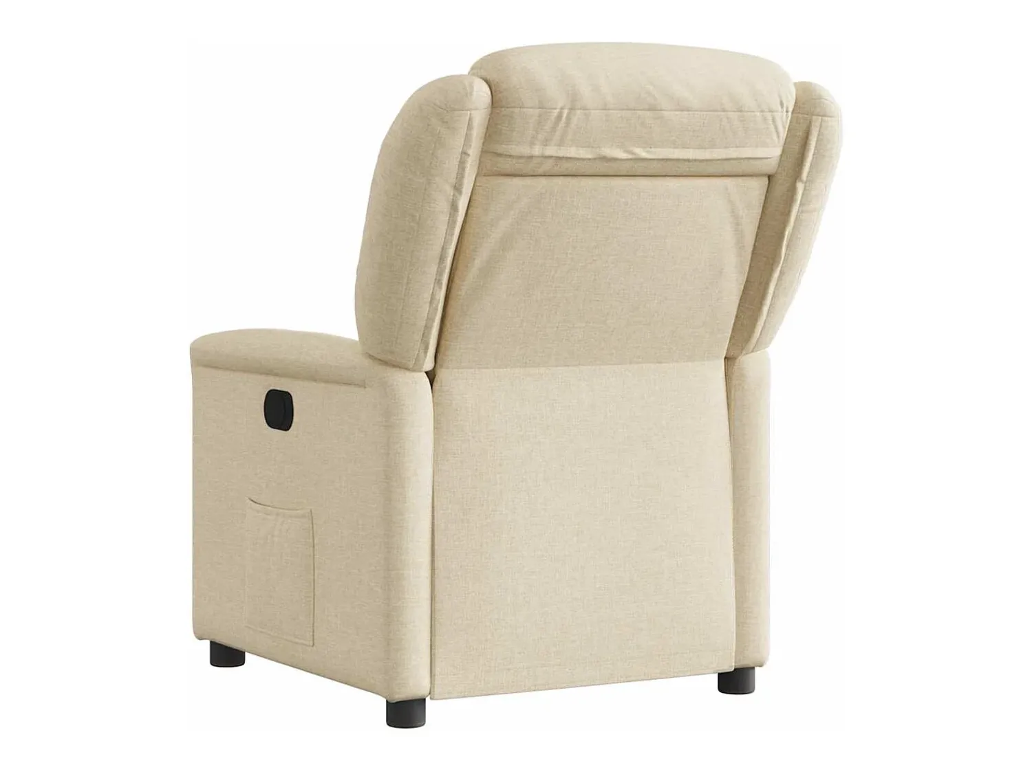 Poltrona* Poltrona Confortável | Poltrona reclinável elétrica tecido cor SHL550521 Creme