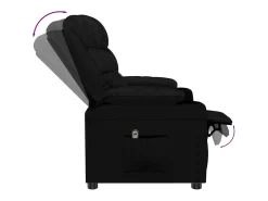 Poltrona Confortável | Poltrona reclinável elétrica couro artificial SHL314286^ Poltrona