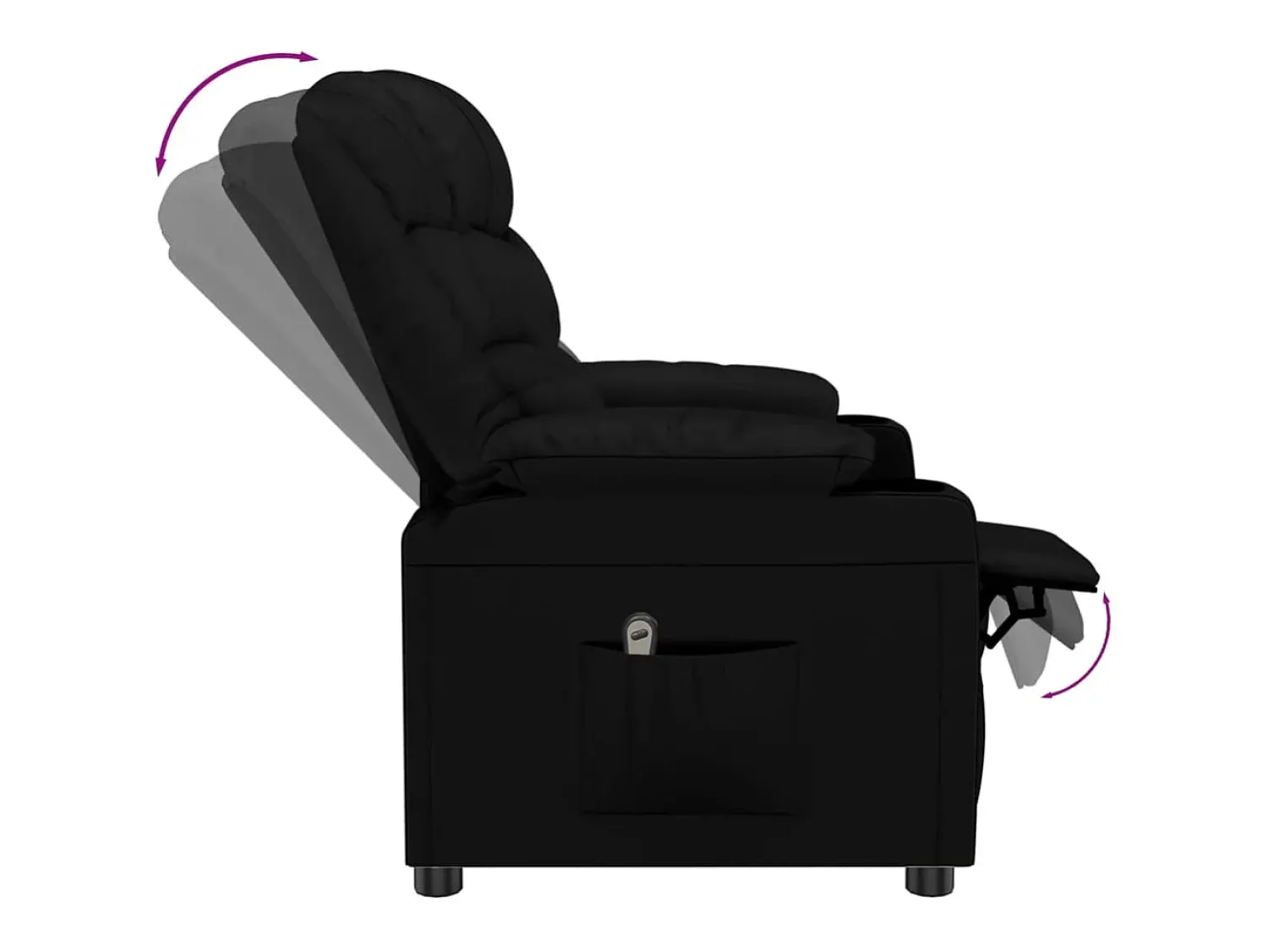 Poltrona Confortável | Poltrona reclinável elétrica couro artificial SHL314286^ Poltrona