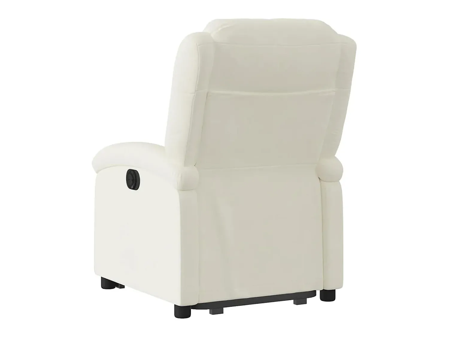 Poltrona* Poltrona Confortável | Poltrona reclinável elevatória elétrica veludo SHL642510 Creme