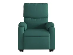 Poltrona* Poltrona Confortável | Poltrona reclinável elevatória de massagens tecido verde-escuro SHL798987 Verde pinho