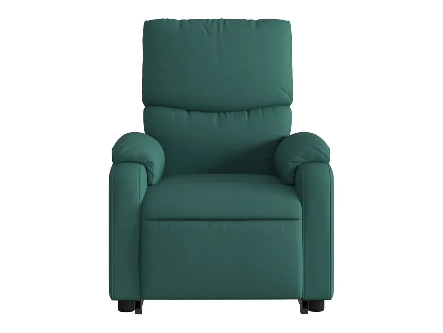 Poltrona* Poltrona Confortável | Poltrona reclinável elevatória de massagens tecido verde-escuro SHL798987 Verde pinho