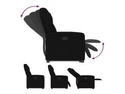 Poltrona Confortável | Poltrona reclinável elevatória tecido SHL61837^ Poltrona