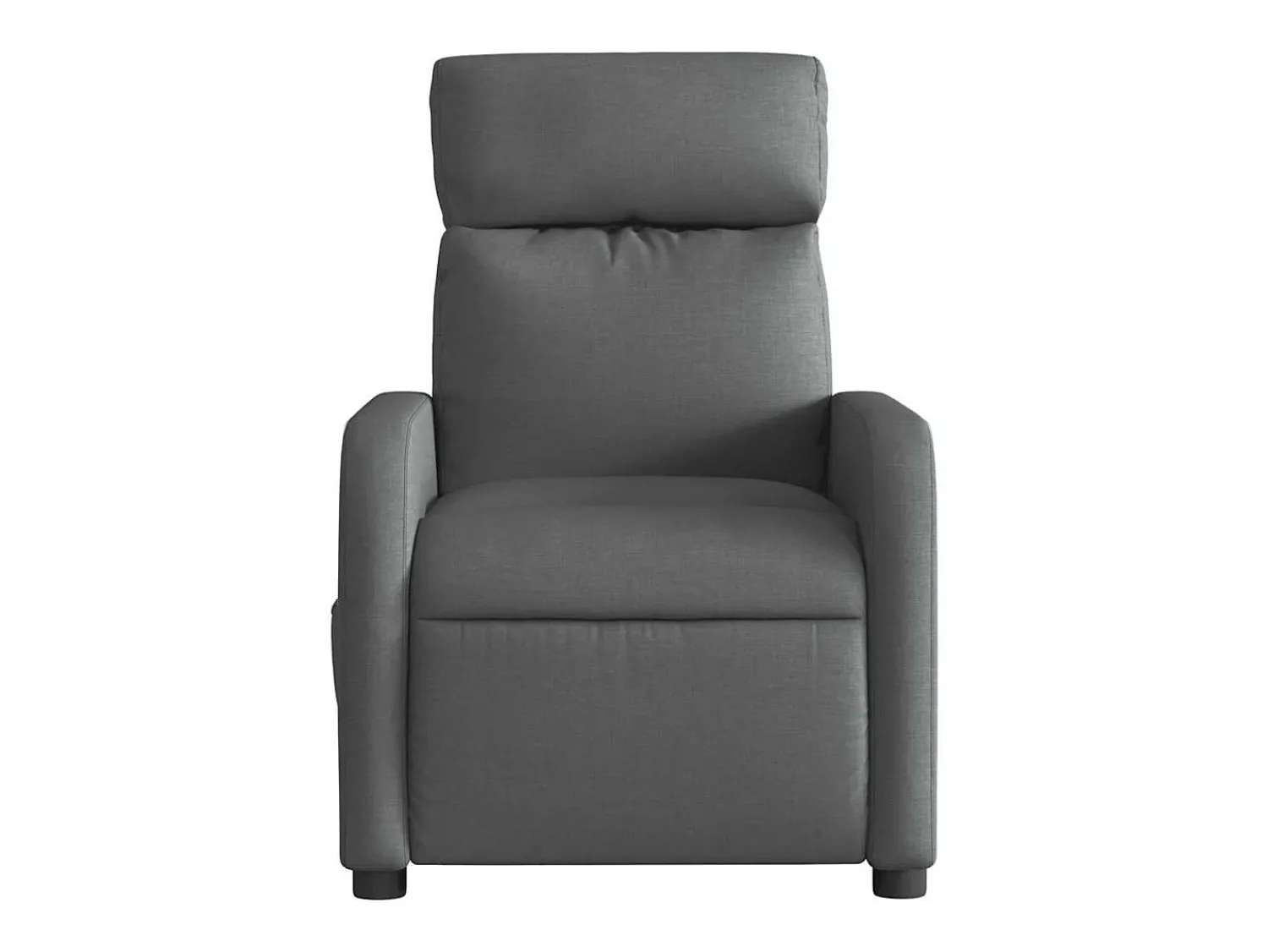 Poltrona Confortável | Poltrona reclinável elétrica tecido cinzento-escuro SHL536848^ Poltrona