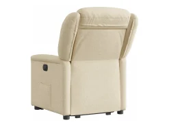 Poltrona* Poltrona Confortável | Poltrona reclinável elevatória tecido cor SHL777170 Creme