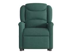 Poltrona* Poltrona Confortável | Poltrona reclinável elevatória tecido verde-escuro SHL667653 Verde pinho