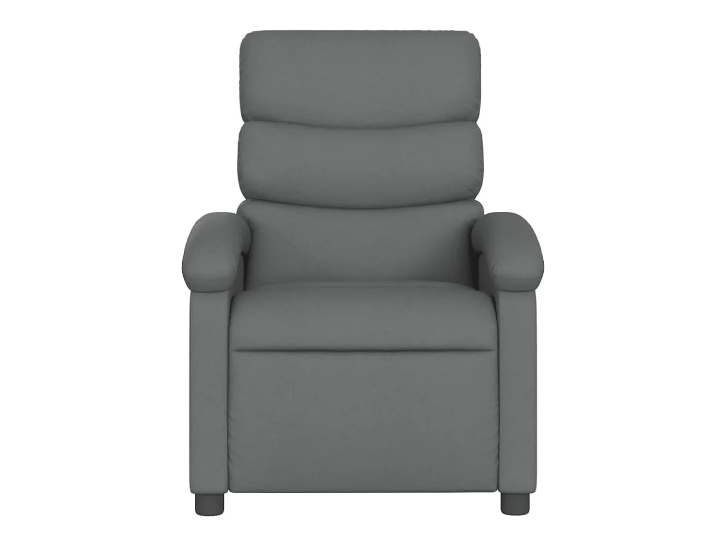 Poltrona Confortável | Poltrona reclinável elétrica tecido cinzento-escuro SHL545280^ Poltrona