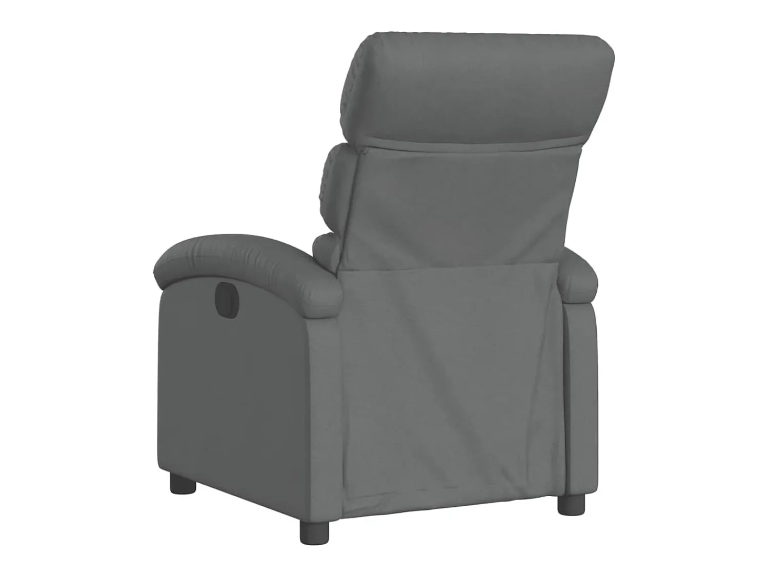 Poltrona Confortável | Poltrona reclinável elétrica tecido cinzento-escuro SHL545280^ Poltrona